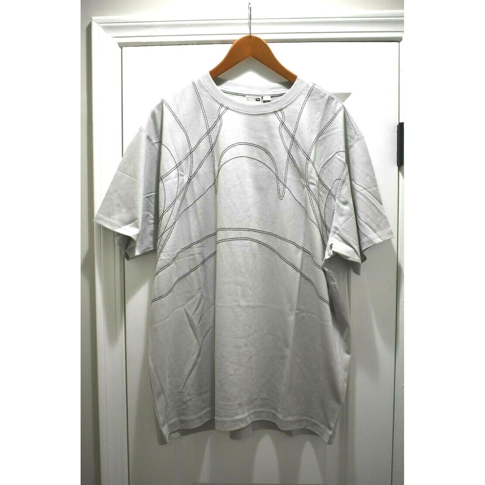 $60 Puma x Billy Walsh Men's Original King Tee 597203 09 Gray Size Large NEW